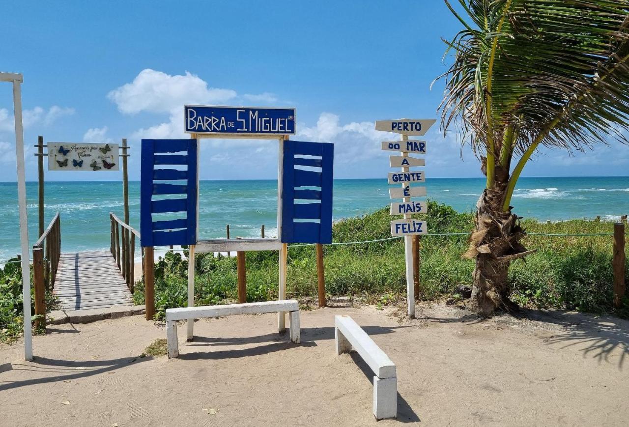 Areias Do Mar ! 2 Quartos Familia Com Varanda A213 Barra de São Miguel Exterior foto